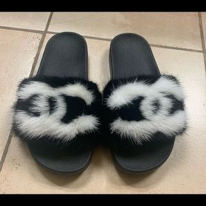 double c.c. fur slides